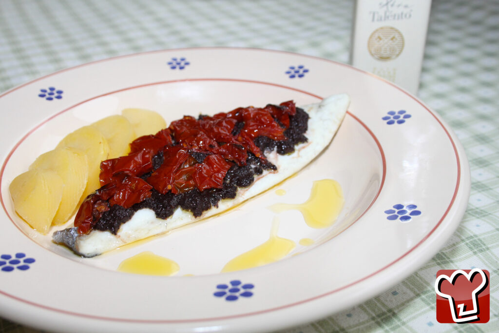filetti di orata ai pomodori secchi - My Italian Recipes