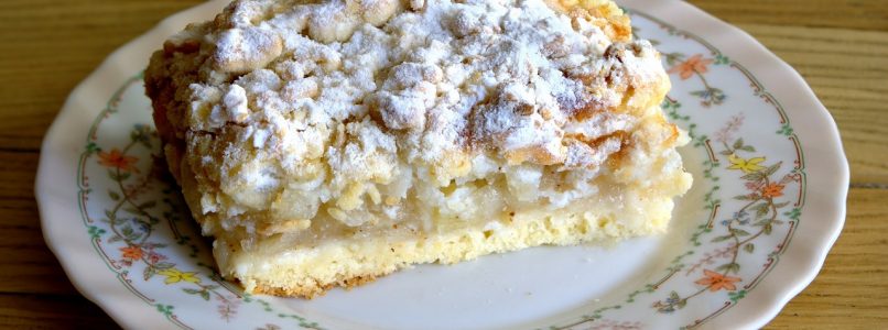 torta di mele cremosa - Ricettepercucinare.com